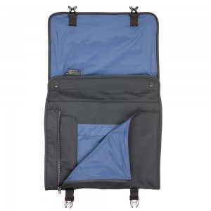 Shirt Pocket on PLIQO Carry-On Blue Lining Bag