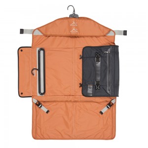 Detail of the PLIQO Carry-On Orange Lining