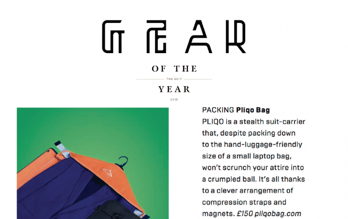 WIRED UK Magazine review of the PLIQO Bag